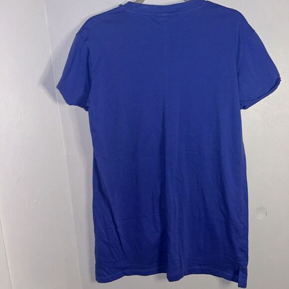 Champion Womens Deep Forte Blue Crewneck T-Shirt Dress Size Medium - Picture 5 of 6